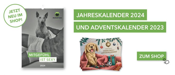 Tierschutz Kalender, Adventskalender, Helfen, Geschenk, Tierfreund, Jahreskalender, Tierschutz Shop